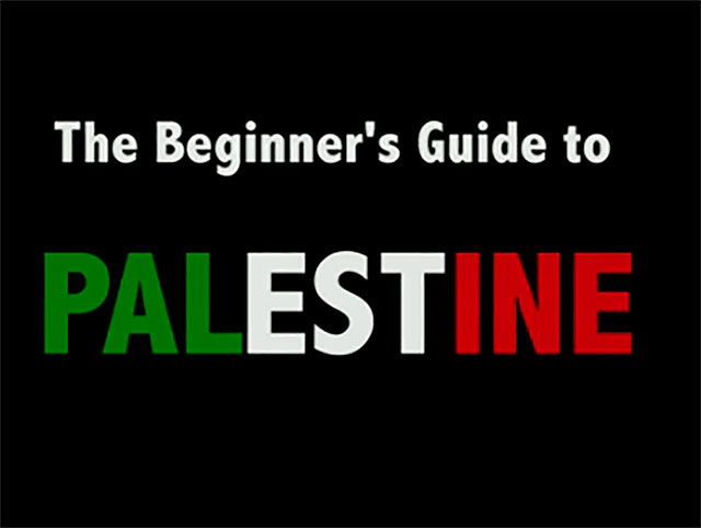 The beginners guide to Palestine (from RToP London Session)